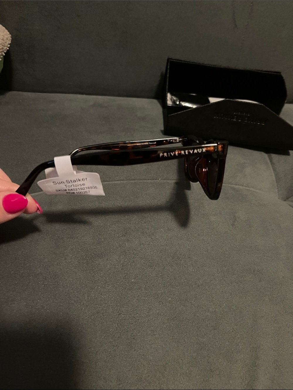 Stylish Women’s Sunglasses - Sun Stalker Tortoise - Picture 3 of 8